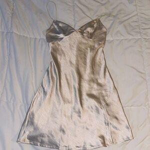 silk dress
